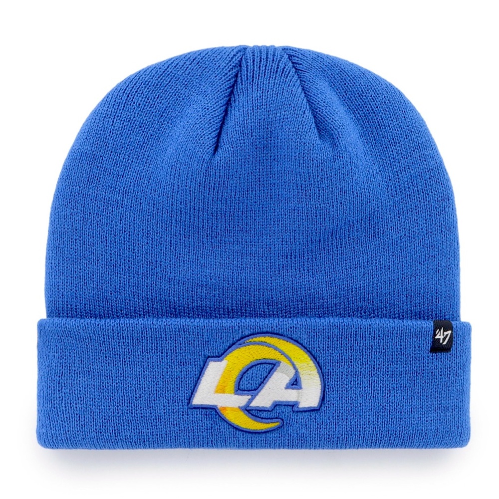 47 - Los Angeles Rams NFL Raised Cuff Knit Beanie